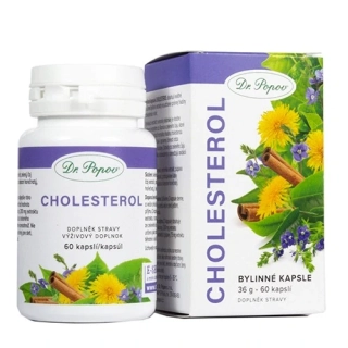 Bylinné kapsle Cholesterol, 60 kapslí