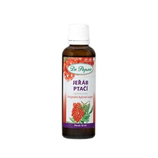Jeřáb ptačí, originální bylinné kapky, 50 ml Dr. Popov