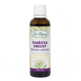 Řebříček obecný, originální bylinné kapky, 50 ml Dr. Popov