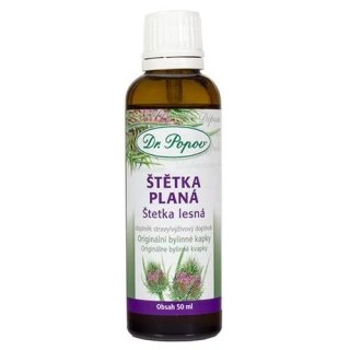 Štětka planá – originální bylinné kapky 50 ml
