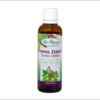 Topol černý – originální bylinné kapky 50 ml