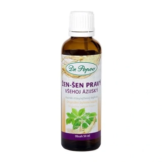 Ženšen (Panax ginseng) – bylinné kapky 50 ml