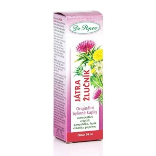 Játra & Žlučník – bylinné kapky 50 ml