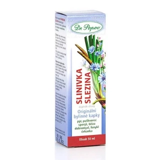 Slinivka & Slezina – originální bylinné kapky, 50 ml