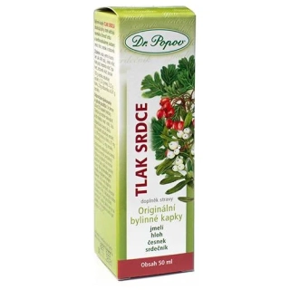 Tlak & Srdce – originální bylinné kapky, 50 ml