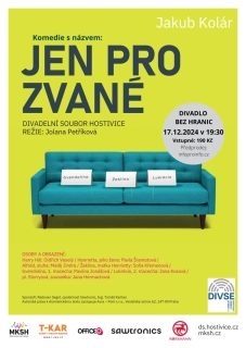 VSTUPENKA DIVADLO 17.12.2024 19:30