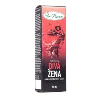 Divá žena – originální bylinné kapky 50 ml