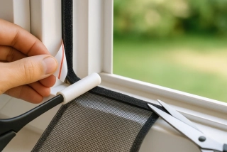 TOPTRADE síť proti hmyzu PE 1500 × 1800 mm