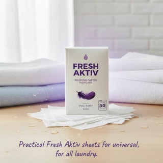 FRESH AKTIV prací papírky 50 ks