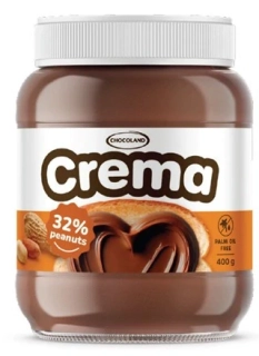 Crema arašídová pomazánka 400 g – 32 % arašídů