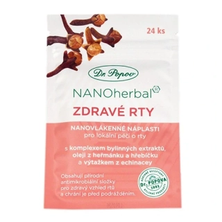 Nanonáplast ZDRAVÉ RTY, 24 ks Dr. Popov