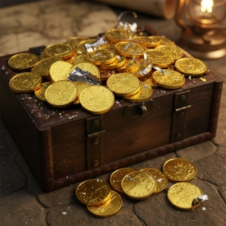 Mince mléčná čokoláda 400 g (98–100 ks)