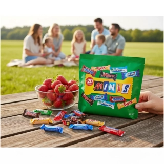 Mars Minis – mix Snickers, Mars, Twix, Bounty a Milky Way 400 g