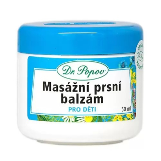 Dr. Popov Masážní prsní balzám pro děti 50 ml