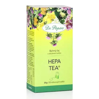 Jaterní čaj Hepa tea® Dr. Popova, porcovaný, 30 g (20 sáčků)