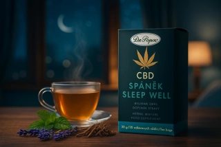 Konopný čaj s CBD Spánek, 30 g Dr. Popov