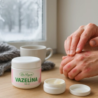 Kosmetická vazelína s vitamínem E Dr. Popov 100 ml