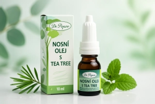 Nosní olej s Tea Tree, 10 ml Dr. Popov
