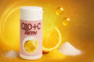 Q10 + C AKTIV – koenzym Q10 + vitamin C, 160 tablet