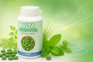 VITACHLORELLA 500 tablet – chlorella, inulin a mikroflóra