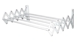 PRAKTIK B – harmonikový sušák na prádlo, ABS, 700 mm