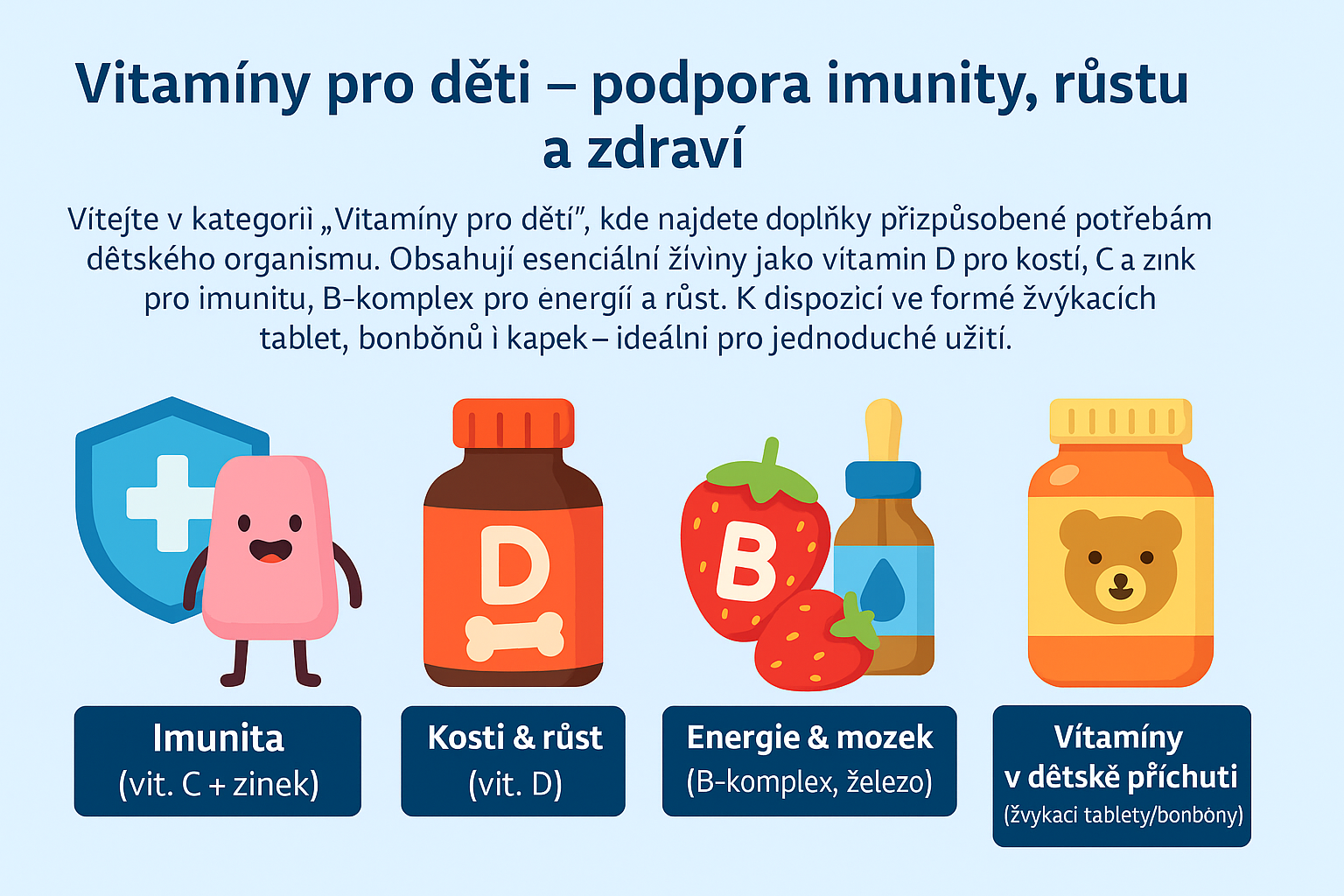 vitamíny pro děti
